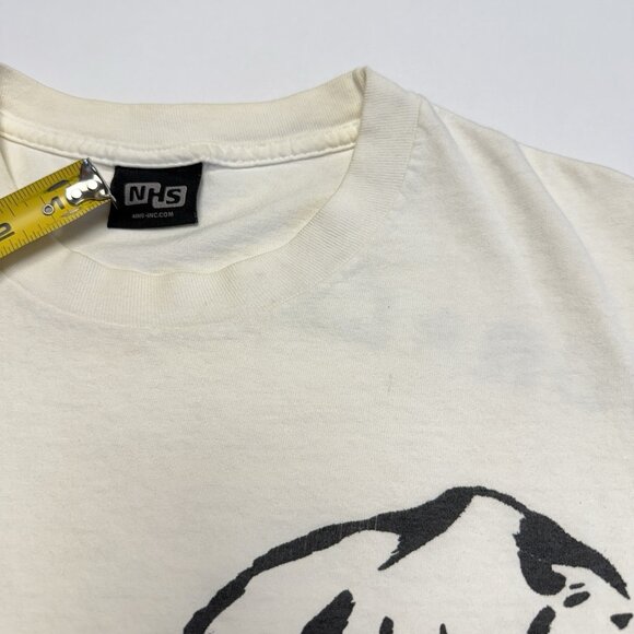 Vintage 90s Nor Cal NHS T Shirt Mens Large White Skate Y2K - Picture 11 of 15